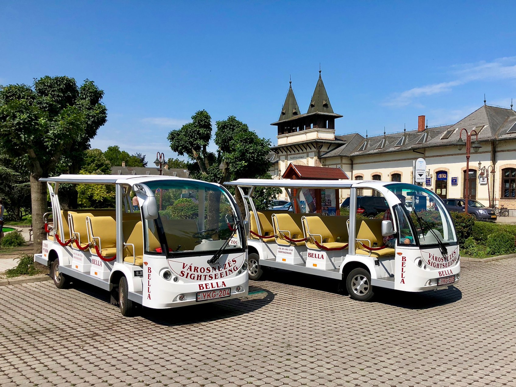 Bella Állatpark, Siófok, Programok, Kisvonat